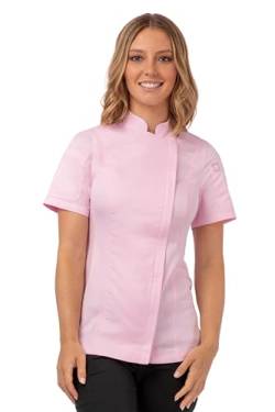 Chef Works Springfield Kochmantel für Damen, Pink, X-Small von Chef Works