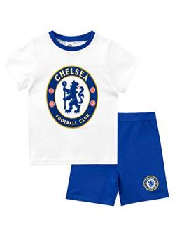Chelsea F.C. Jungen Football Club Schlafanzug Blau 56-68 von Chelsea F.C.