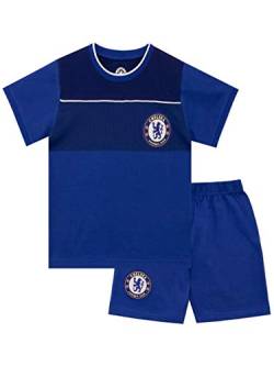 Chelsea FC Jungen Schlafanzug Blau 104 von Chelsea FC
