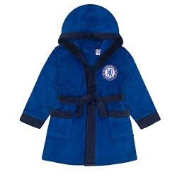 Chelsea FC - Baby Fleece-Bademantel mit Kapuze - Offizielles Merchandise - Geschenk - 0-6 Monate von Chelsea
