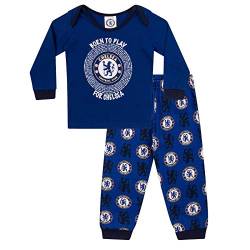 Chelsea FC - Jungen Schlafanzug - Offizielles Merchandise - Geschenk für Fußballfans - 18-24 Monate von Chelsea
