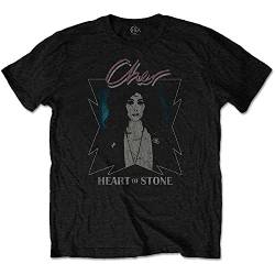 Cher Unisex Cherts02mb04 T-Shirt, Schwarz, XL von Cher