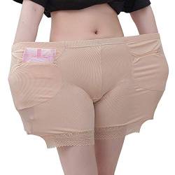 Cherish Sicherheitshose für Frauen, Plus Size Invisible Leggings Under Dress Shorts Lace Shorts (Akt) von Cherish