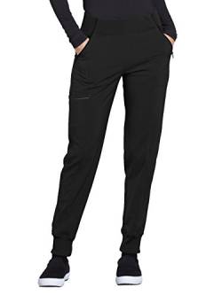 Cherokee Infinity CK110A Women's Mid Rise Tapered Jogger Scrub Pant von Cherokee