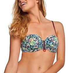 Cherry Beach Damen Medewi Beach Bikinioberteil mit Bügeln, Badebekleidung Bikini, Midnight, C von Cherry Beach