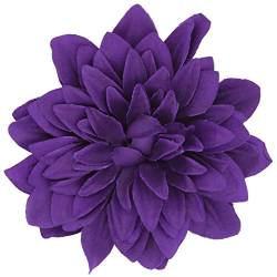 Fascinator / Fascinator / Haarschmuck, Blume, Chrysantheme, Violett von Cherry-on-Top