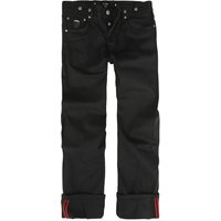 Chet Rock - Rockabilly Jeans - Loose Larry - W30L32 bis W38L34 - für Männer - Größe W30L32 - schwarz von Chet Rock