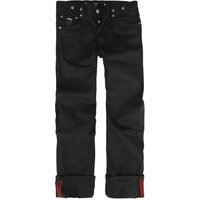 Chet Rock - Rockabilly Jeans - Loose Larry - W30L32 bis W38L34 - für Männer - Größe W32L34 - schwarz von Chet Rock