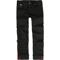 Chet Rock - Rockabilly Jeans - Slim Jim - W30L32 bis W38L34 - für Männer - Größe W34L32 - schwarz von Chet Rock