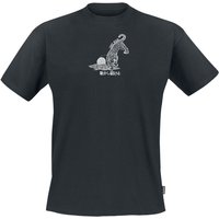 Chet Rock T-Shirt - Crouching Tiger - S bis XXL - für Männer - Größe L - schwarz von Chet Rock