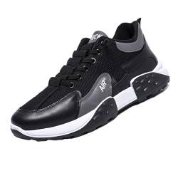 Cheuling Sneaker Herren Schuhe Sportschuhe Freizeit Walkingschuhe Atmungsaktiv rutschfeste Leicht Freizeit Sportschuhe Leichtgewichts Walkingschuhe von Cheuling