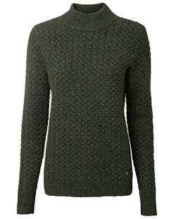 Chevalier Damen Pullover Minley Dark Green 42 von Chevalier