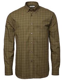 Chevalier Hemd Belmont Forest Green Checked L von Chevalier