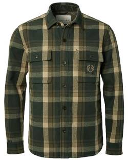 Chevalier Hemdjacke Axe Green Checked M von Chevalier