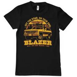Chevrolet Offizielles Lizenzprodukt Chevy Blazer Off The Road Herren-T-Shirt (Schwarz), Large von Chevrolet