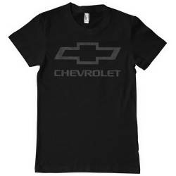 Chevrolet Offizielles Lizenzprodukt Logo Herren-T-Shirt (Schwarz), X-Large von Chevrolet