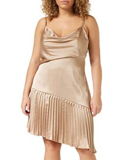 Chi Chi London Damen Kleid Cocktailkleid, champagnerfarben, 32 von Chi Chi London