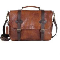 Chiarugi Aktentasche Laptoptasche Marrone von Chiarugi