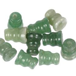 10x Jade Anhänger, Charms, Beads, Schmuckteile, Schmuck DIY Zubehör, 7154 von ChicEver