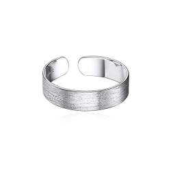 ChicSilver Fashion Band Ring aus 925 Sterlling Silver offener Ring Elegante Ringe Geschenkebox und Beutel für Frauen Männer von ChicSilver