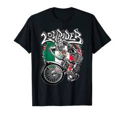 Herren Low Rider Fahrrad. Mexikanisches Chicano Mexico T-Shirt von Chicano Cholo Bekleidung, Latino Lowrider Bikes
