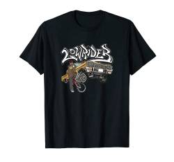 LA Lowrider Fahrrad. Los Angeles Chicano Cholo Lowrider-Auto T-Shirt von Chicano Cholo Bekleidung, Latino Lowrider Bikes