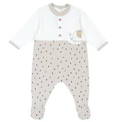 Chicco, Baby Strampler/Stramplerin, mit bequemer Knopfleiste, aus weicher Baumwolle, maschinenwaschbar, Babykleidung 0-24 Monate, Entworfen in Italien von Chicco