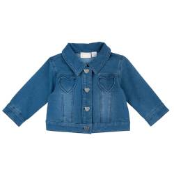 Chicco, Meisjes Winddichte Denim Jas, Jack met Capuchon en Handige Voorkant met Rits, Machinewasbaar, Kleding voor Meisjes 0-24 Maanden, Entworfen in Italien von Chicco