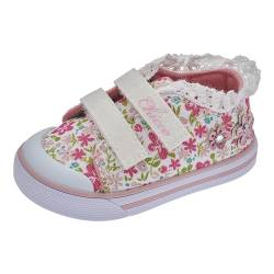 Chicco, Sneakers met Dubbele Klittenband, Comfortabel, Licht, Flexibel en Atmungsaktive, Mädchen, Entworfen in Italien von Chicco