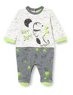 Chicco Baby-Jungen Babyanzug mit Beinöffnung Kleinkind-Schlafanzge, Grau, 0-3 Monate von Chicco