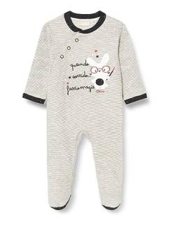 Chicco Baby-Jungen Strampler mit Öffnung vorne. Schlafanzug für Kinder und Babys, Grau (758), 0 Monat von Chicco