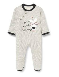 Chicco Baby-Jungen Strampler mit Öffnung vorne. Schlafanzug für Kinder und Babys, hellgrau, 68 von Chicco