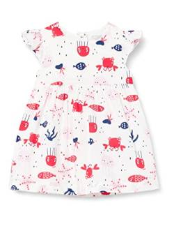 Chicco Baby - Mädchen Kurzärmliges Kleid, Weiß (198), 6 Monate von Chicco