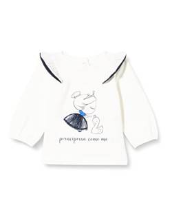 Chicco Baby-Mädchen LANGÄRMLIGES (763) T-Shirt, weiß, 3 Monate von Chicco