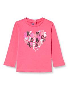 Chicco Baby-Mädchen LANGÄRMLIGES T Kurzarm Shirt, Fuchsie, 9 Monate von Chicco