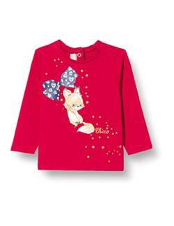 Chicco Baby-Mädchen LANGÄRMLIGES T Kurzarm Shirt, rot, 6 Monate von Chicco