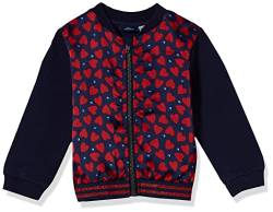 Chicco Mädchen Strickjacken Sweatshirt, Rot Und Blau, 74 von Chicco
