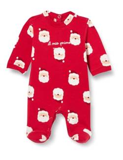 Chicco Unisex Baby Strampler mit Beinöffnung. Schlafanzug für Kinder und Babys, rot, 0 Monate von Chicco