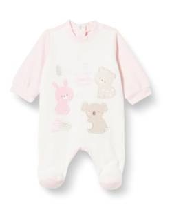 Chicco Unisex Baby Strampler mit Öffnung Patello. Schlafanzug für Kinder und Babys, Rosa (911), 62 von Chicco