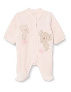 Chicco Unisex Baby Strampler mit Öffnung vorne. Schlafanzug für Kinder und Babys, Rosa (hell), 62 von Chicco