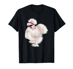 Lustiges Seidenhuhn mit Seide T-Shirt von ChickenArk