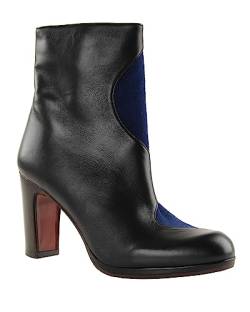 Chie Mihara Damen CURVA38 Fashion Boot, Black, Blue, 38 EU von Chie Mihara