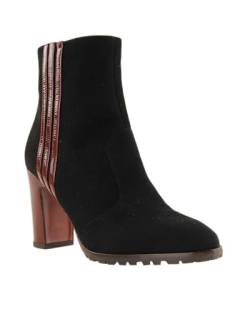 Chie Mihara Damen ELLA37 Fashion Boot, Black, Brown, 37 EU von Chie Mihara