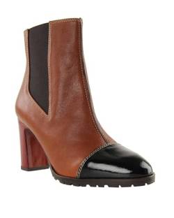 Chie Mihara Damen ETU36 Chelsea Boot, Black, Brown, Burgundy, 36 EU von Chie Mihara