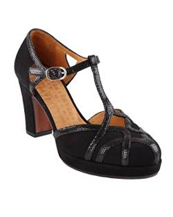 Chie Mihara Damen JU-KOREA41 Loafer, Negro, 35 EU von Chie Mihara