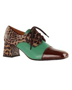 Chie Mihara Damen VOICE36 Pump, Brown, Sand, Green, 36 EU von Chie Mihara