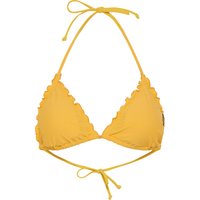 CHIEMSEE Bikini-Oberteil "Ivette", Triangel, herausnehmbare Cups, für Damen, gelb, 40A von Chiemsee