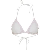 CHIEMSEE Bikini-Oberteil "Ivette", Triangel, herausnehmbare Cups, für Damen, weiß, 40A von Chiemsee
