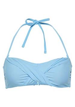 Chiemsee Damen Bikinioberteil unifarben Bikini, Crystal Seas, 38 von Chiemsee