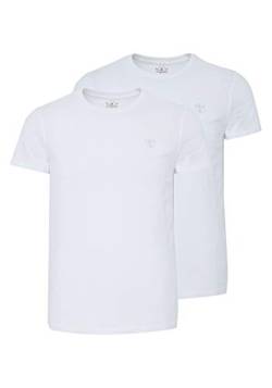 Chiemsee Herren Doppelpack Men T-Shirt, Bright White, S von Chiemsee